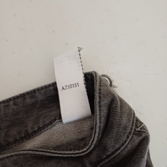 NWOT Quacker Factory Jeans Bootcut Dream Jeannes Charcoal Grey Sz 14 A210151 - Picture 7 of 8